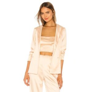 Lovers + Friends Holt Blazer in Champagne size Small